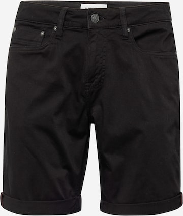 Regular Pantalon JACK & JONES en noir : devant