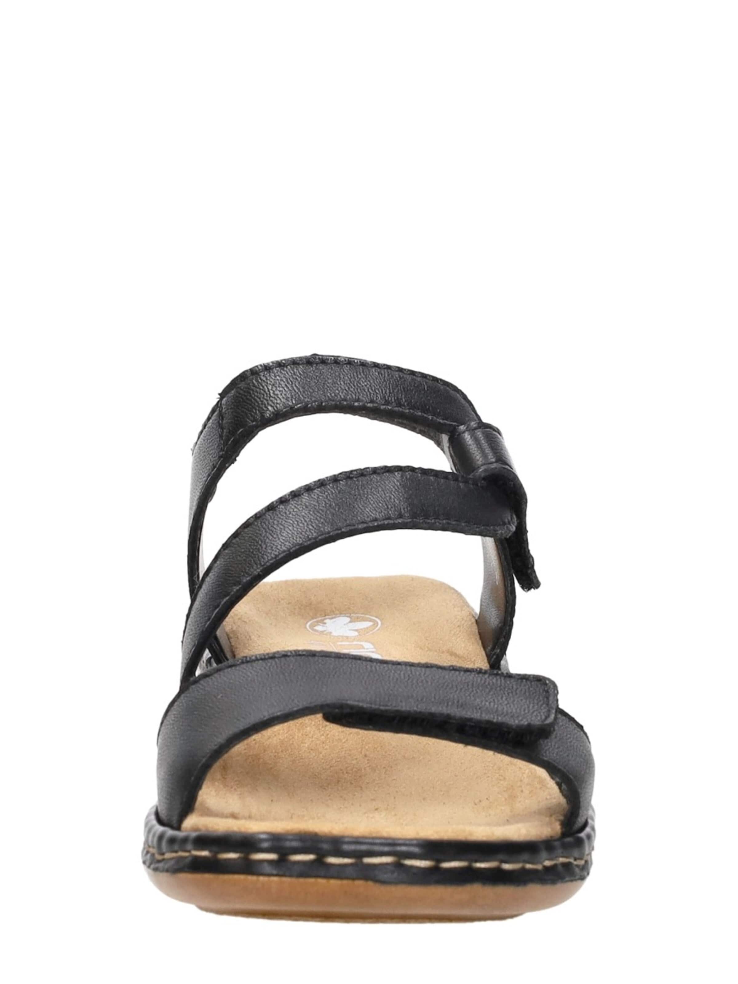 Sandales 'Dames sandalen' Rieker en noir