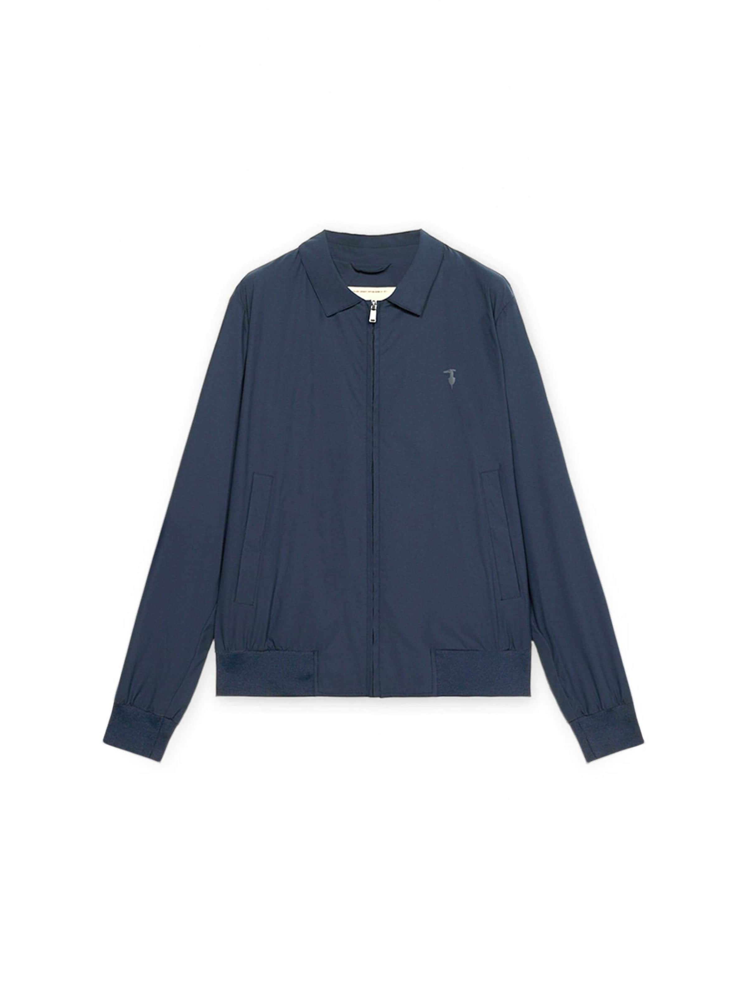 Trussardi Tussenjas in Blauw: voorkant