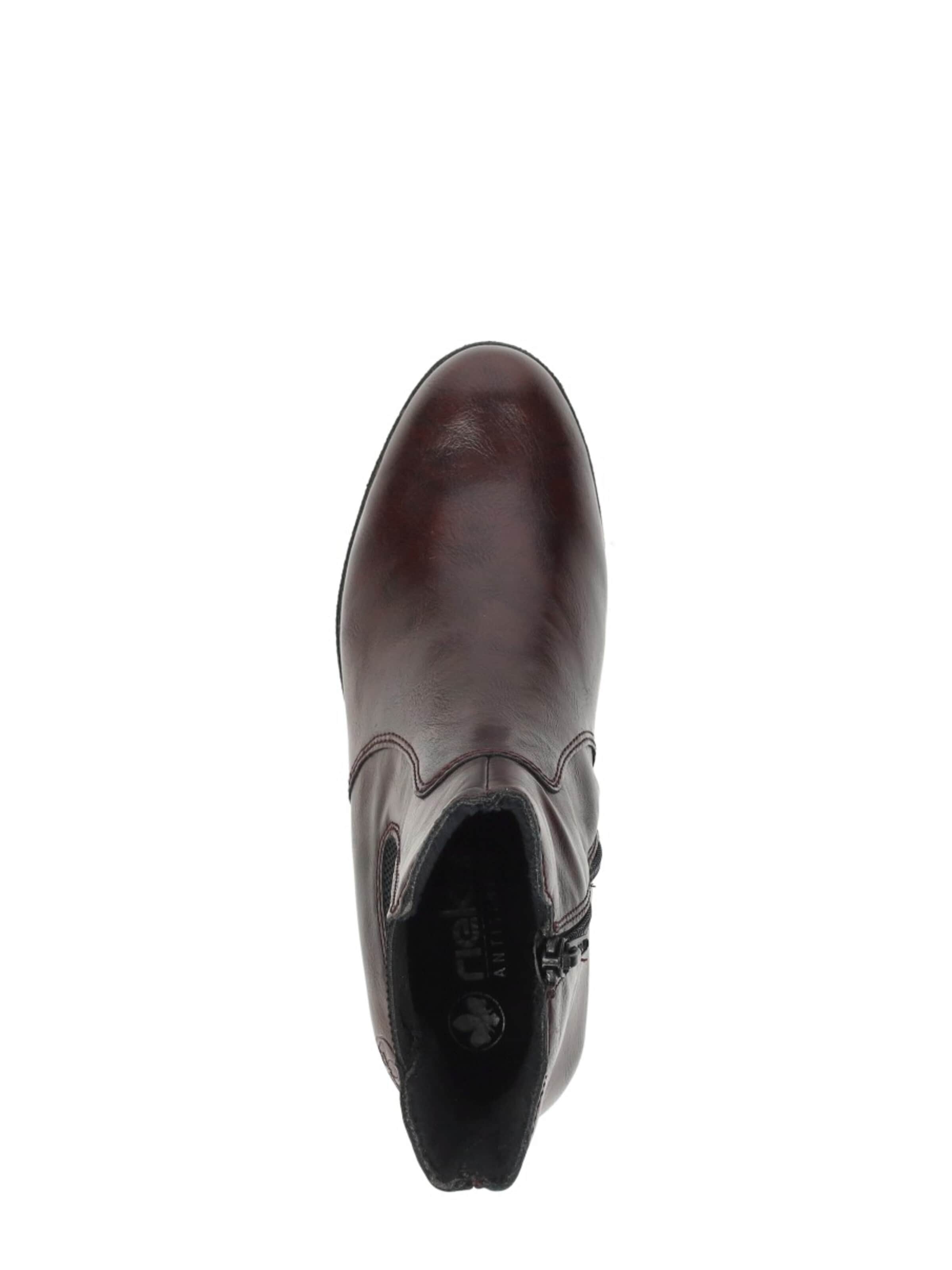 Rieker Chelsea boots in Rood