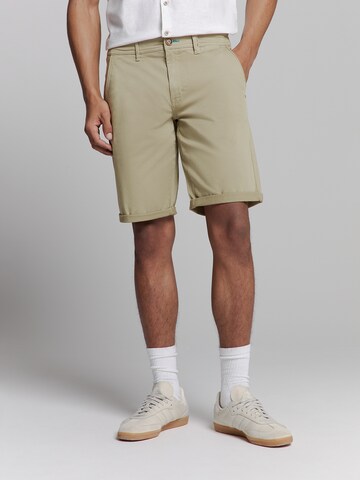 No Excess Regular Broek in Beige: voorkant