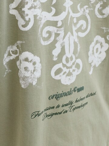 JACK & JONES Μπλουζάκι 'JORMONTAUK' σε πράσινο