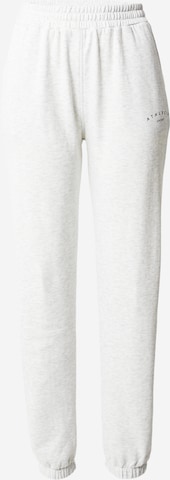 Athlecia Дънки Tapered Leg Спортен панталон 'Brave' в бяло: отпред