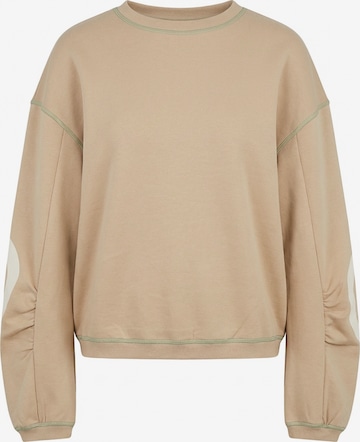 smėlio Guido Maria Kretschmer Women Megztinis be užsegimo 'Gunda': priekis