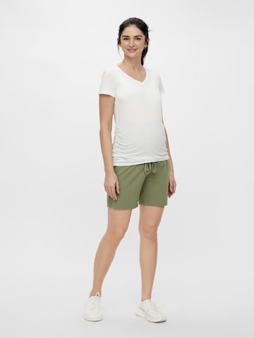 MAMALICIOUS Regular Pants 'Lif' in Green