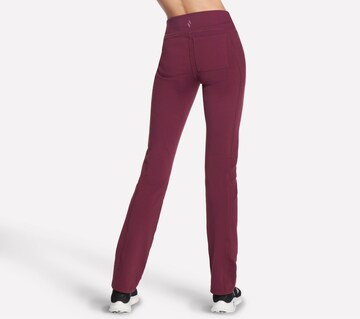 SKECHERS Workout Pants in Red