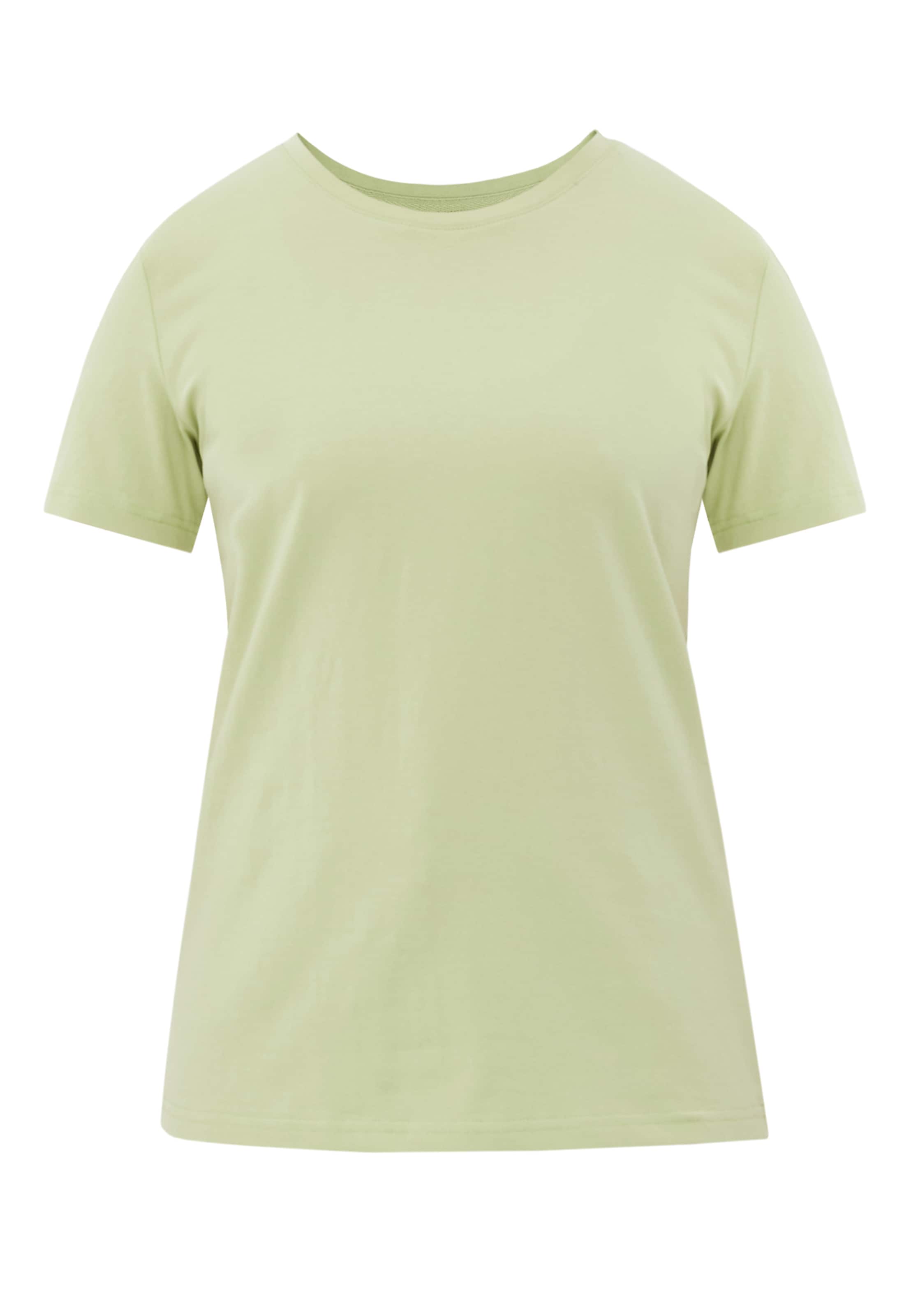 Finn Flare Shirt 'Basic' in Grün: Vorderseite