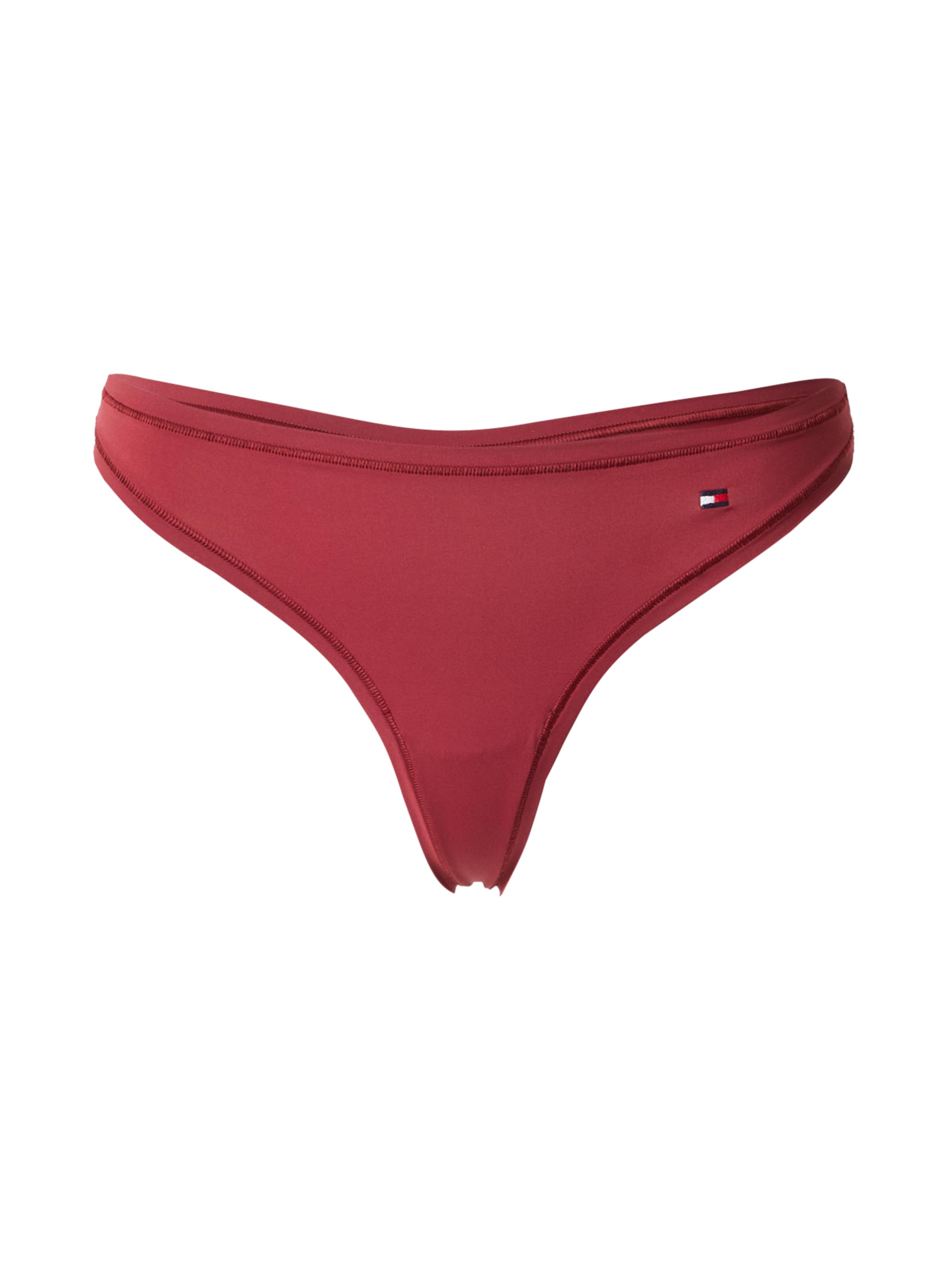Tommy Hilfiger Underwear String 'Essential' in Rood: voorkant