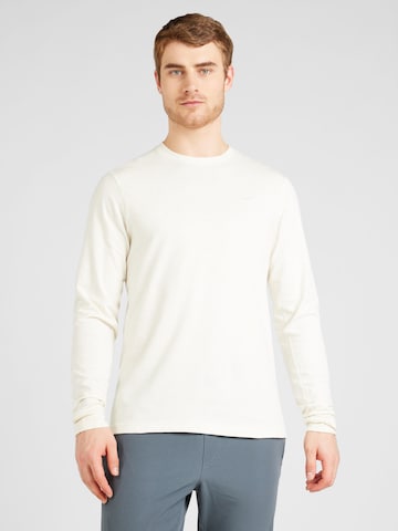 NIKE Функционална тениска 'PRIMARY' в бяло: отпред