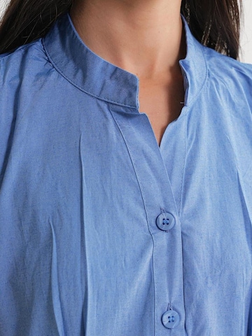 Robe-chemise MixRay en bleu