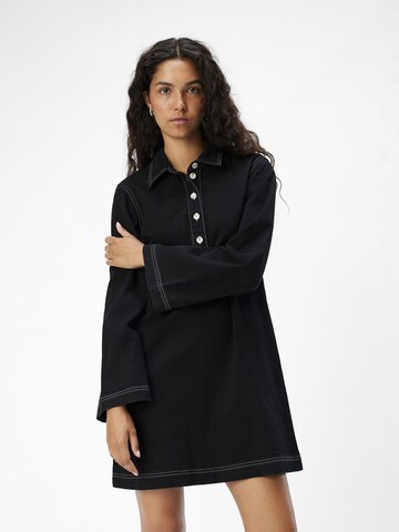 Robe OBJECT en noir : devant