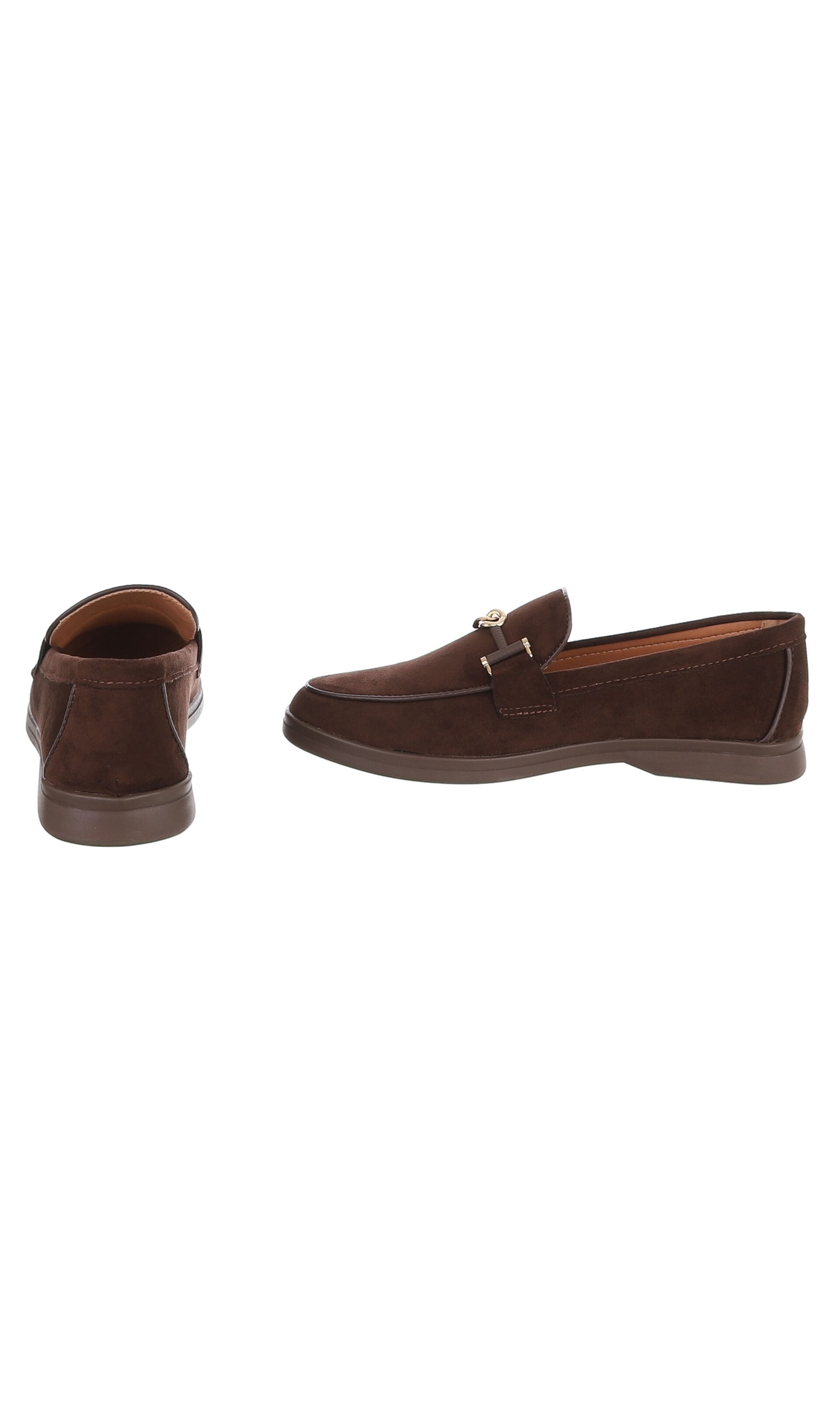 Ital-Design Classic Flats in Brown