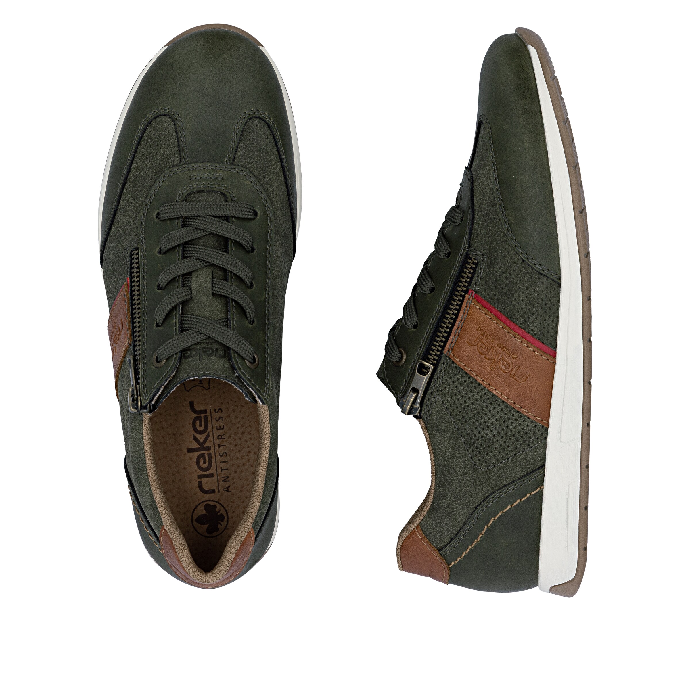 Chaussure à lacets '11927' Rieker en gris