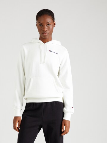 Felpa di Champion Authentic Athletic Apparel in bianco: frontale