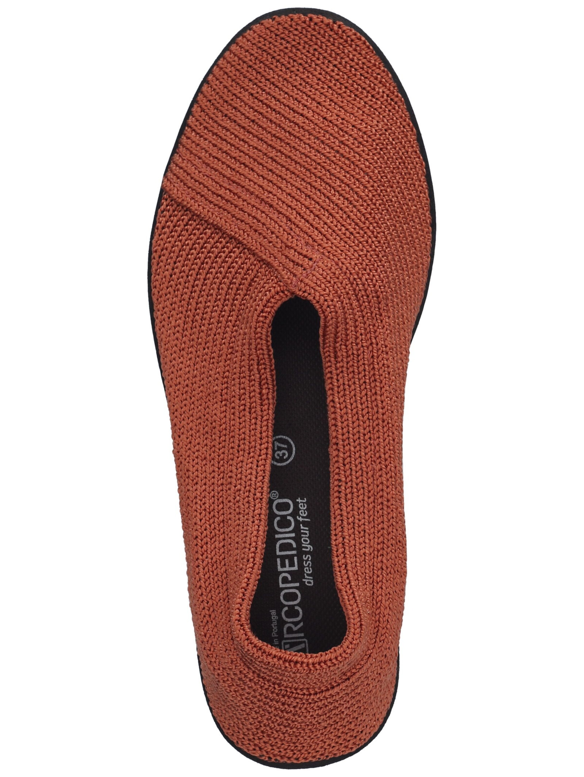 Chaussure basse Arcopedico en rouge