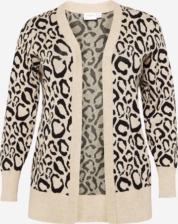 Cardigan 'Ril' EVOKED en beige : devant