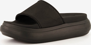 REEF Beach & Pool Shoes ' Cushion Bondi Bay ' in Black: front