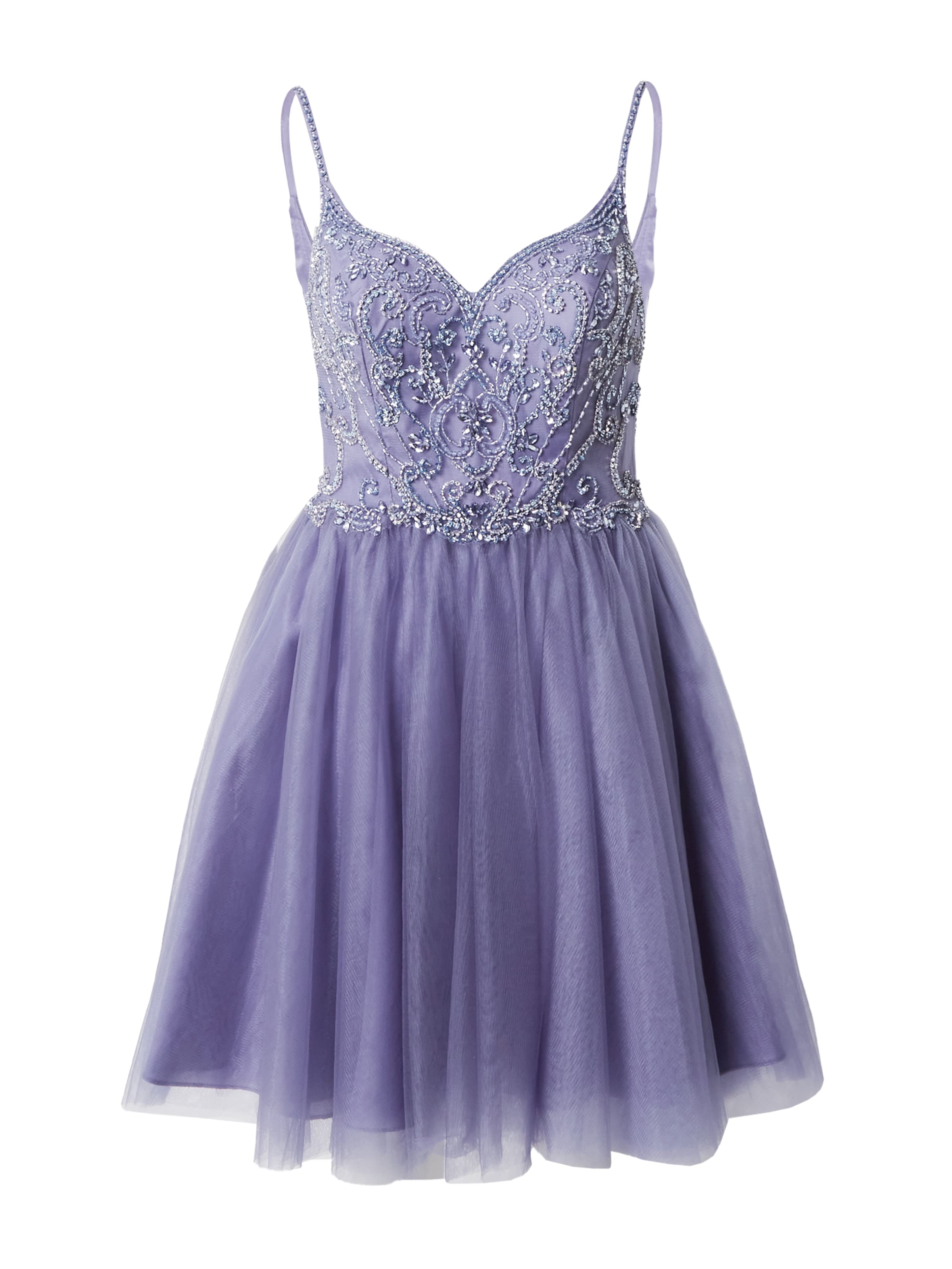 Laona Рокля за коктейл в лилав: отпред