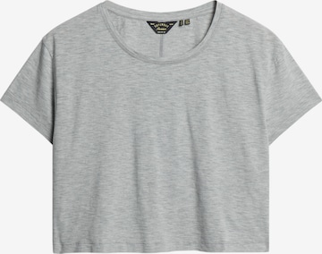 T-shirt Superdry en gris : devant