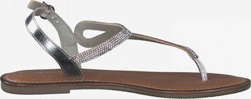 TAMARIS Sandalen met riem in Zilver