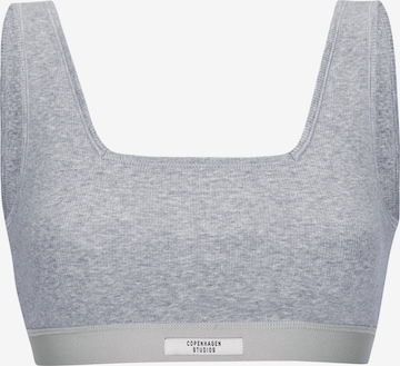 Copenhagen StudiosBustier Grudnjak - siva boja: prednji dio