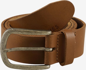 JACK & JONES Gürtel One Size in Braun: Vorderseite