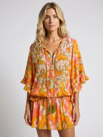 Miss June Kleid 'Mini Robe Mavis'‌‌‌‌‌‌‌‌ in Orange: Vorderseite