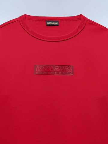 NAPAPIJRI Sweatshirt i rød