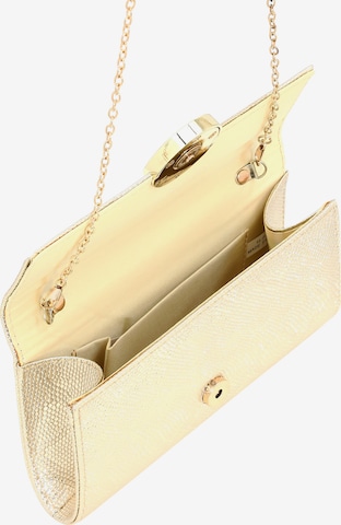 faina Clutch in Gold