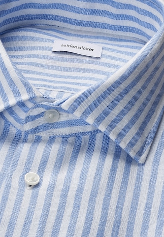 SEIDENSTICKER Comfort fit Business shirt in Blue