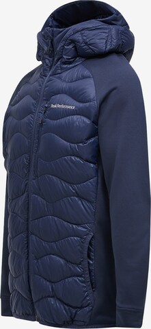 PEAK PERFORMANCE Funktionsjacke M Helium Down Hybrid Hood in Blau