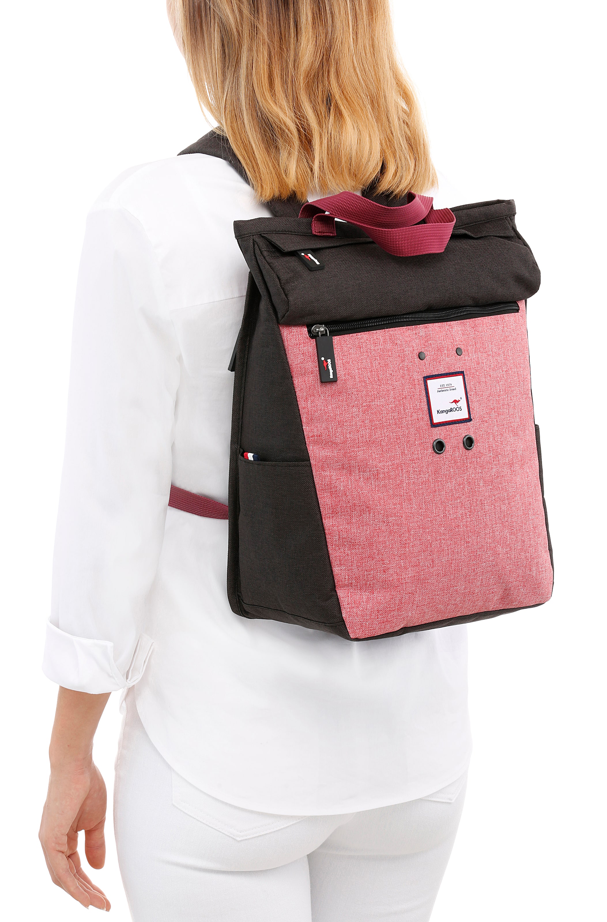 KangaROOS Rucksack in Schwarz