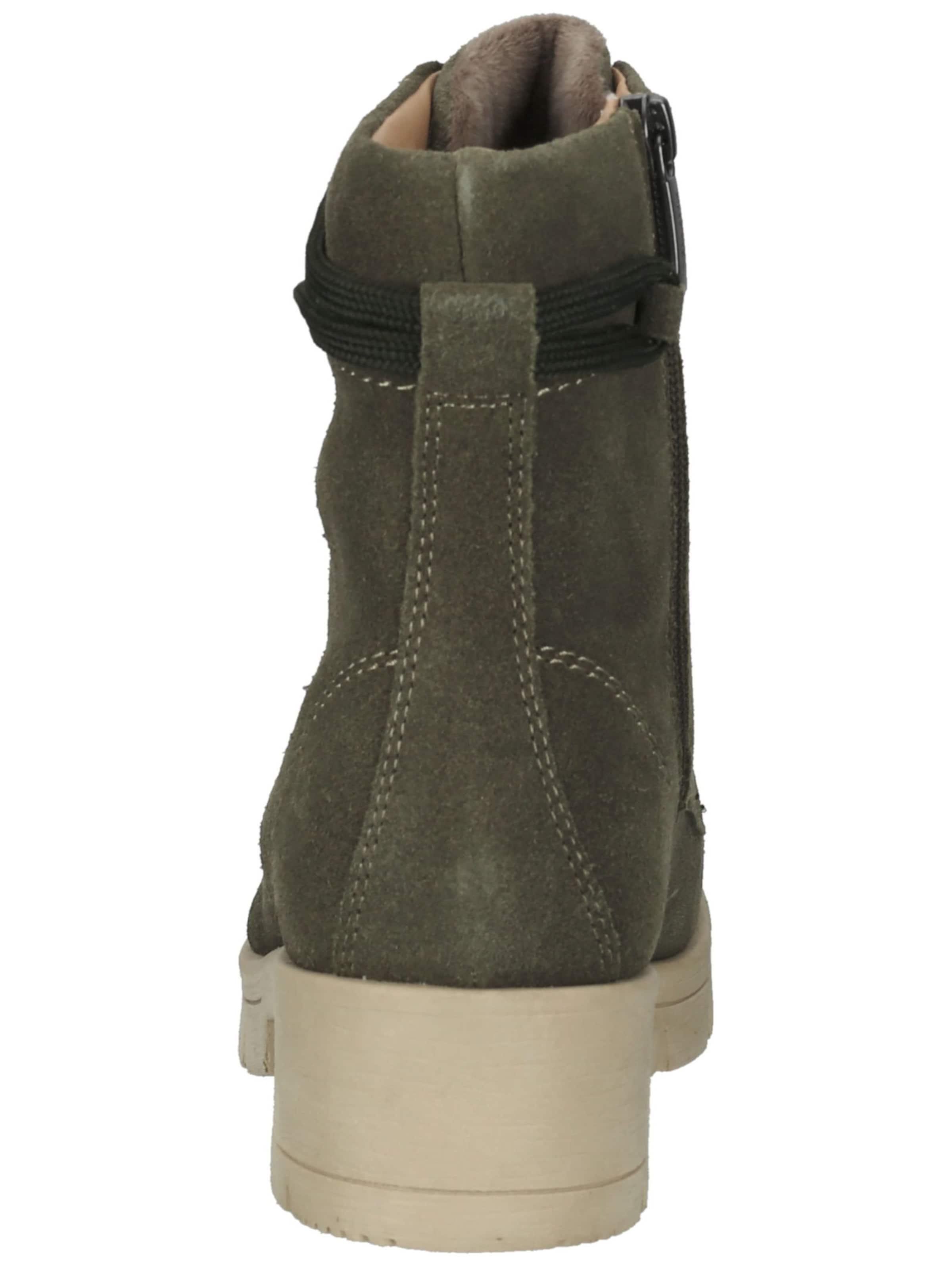 Bottines à lacets Tamaris Wide Fit en vert