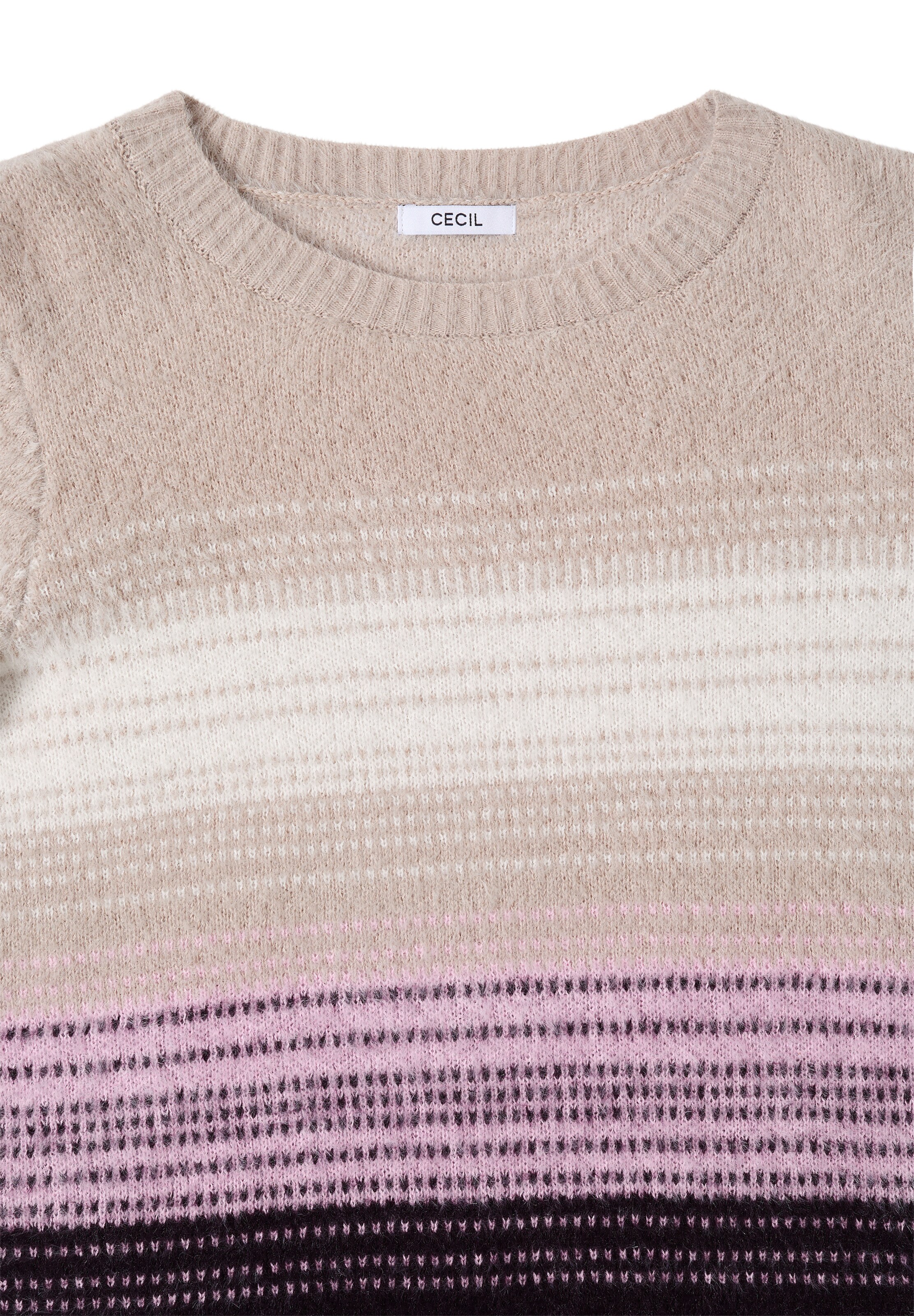 CECIL Pullover in Beige