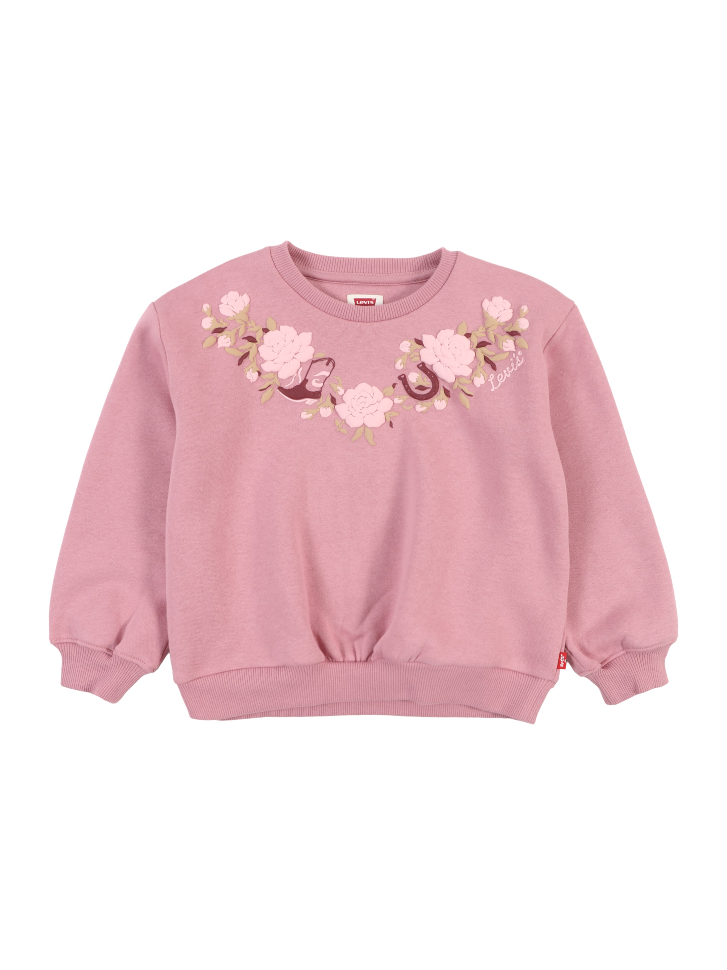 Levi's Kids Суичър 'ROSE FRONT' в лилав: отпред