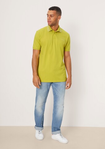 s.Oliver Men Tall Sizes Shirt in Yellow