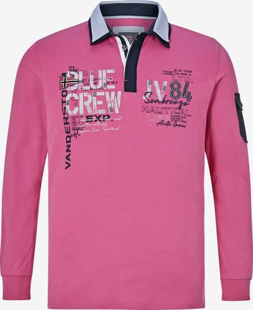 Jan Vanderstorm Sweatshirt ' Ingobert ' in Pink: predná strana