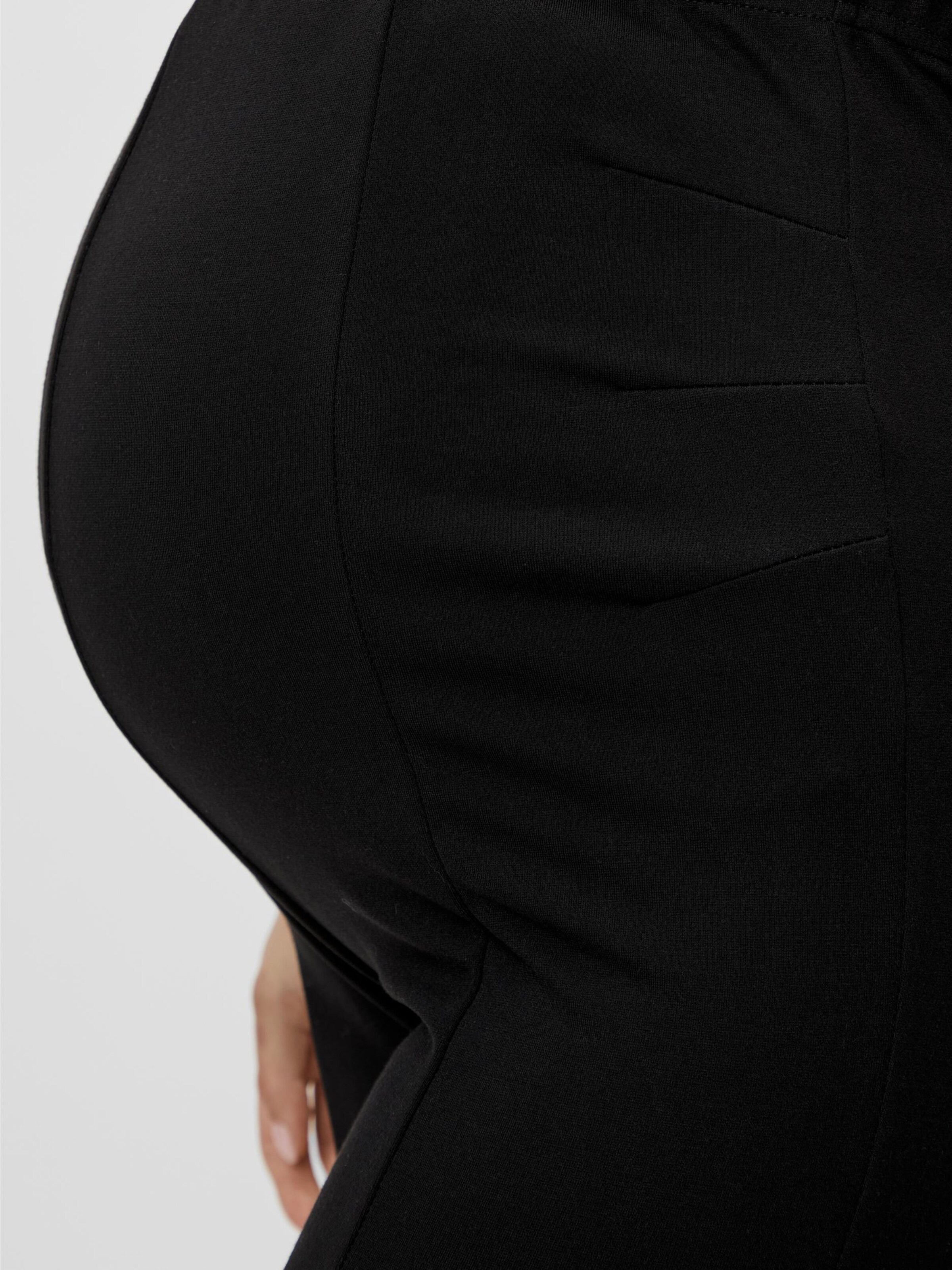 Plus durable Pantalon Mya MAMALICIOUS en Noir 