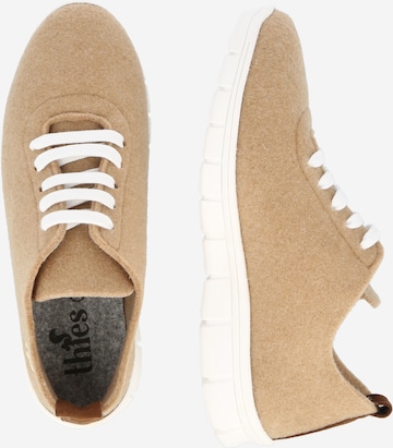 Sneaker bassa di thies in marrone