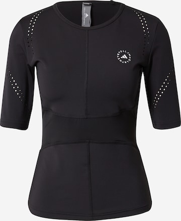 Tricou funcțional 'Truepurpose ' de la ADIDAS BY STELLA MCCARTNEY pe negru: față