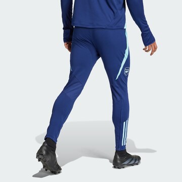 ADIDAS PERFORMANCE Slimfit Sporthose 'Arsenal Tiro 24' in Blau