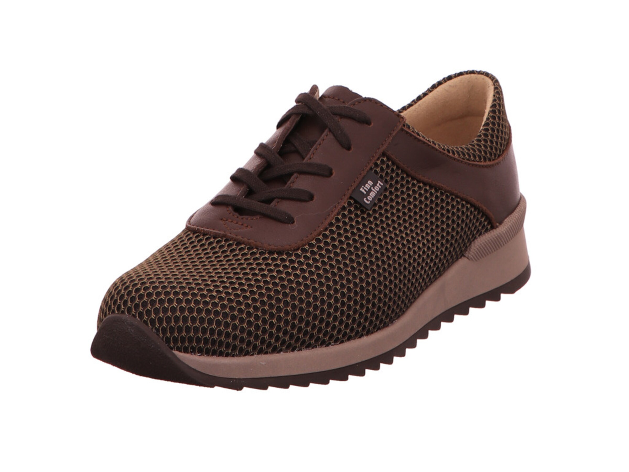 Finn Comfort Schnürschuh in Braun: Vorderseite