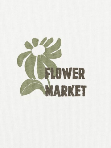 MANGO Koszulka 'ILUSTRA' w kolorze biały