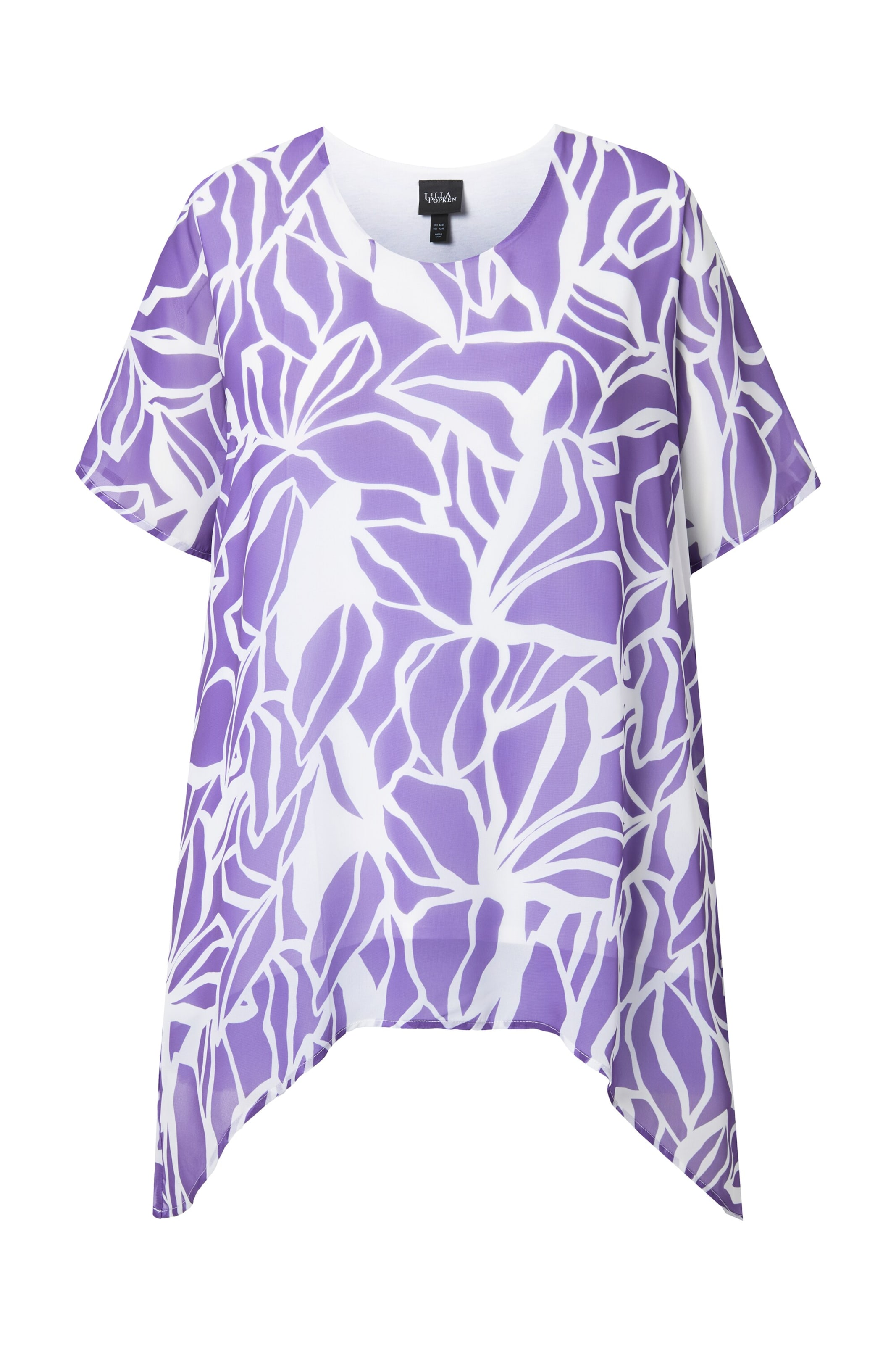 Ulla Popken Tunic in Purple: front
