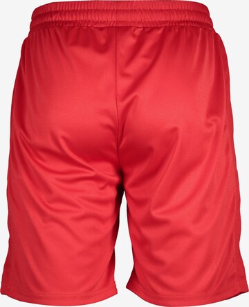KEEPERsport Regular Sporthose in Rot