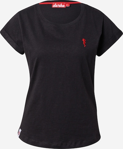 Derbe T-Shirt 'Kippes' in schwarz, Produktansicht