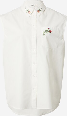 Camicia da donna 'OBJCITTA' di OBJECT in bianco: frontale