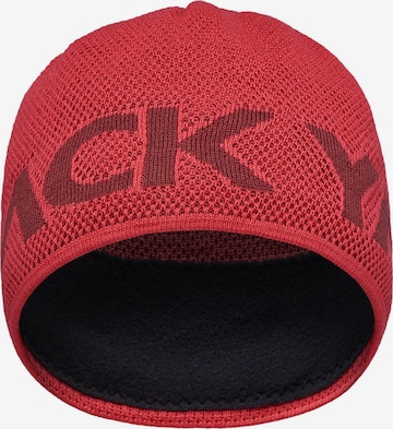 BLACKYAK Beanie in Red: front