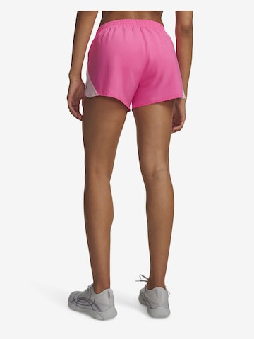 UNDER ARMOUR Workout Pants in Pink