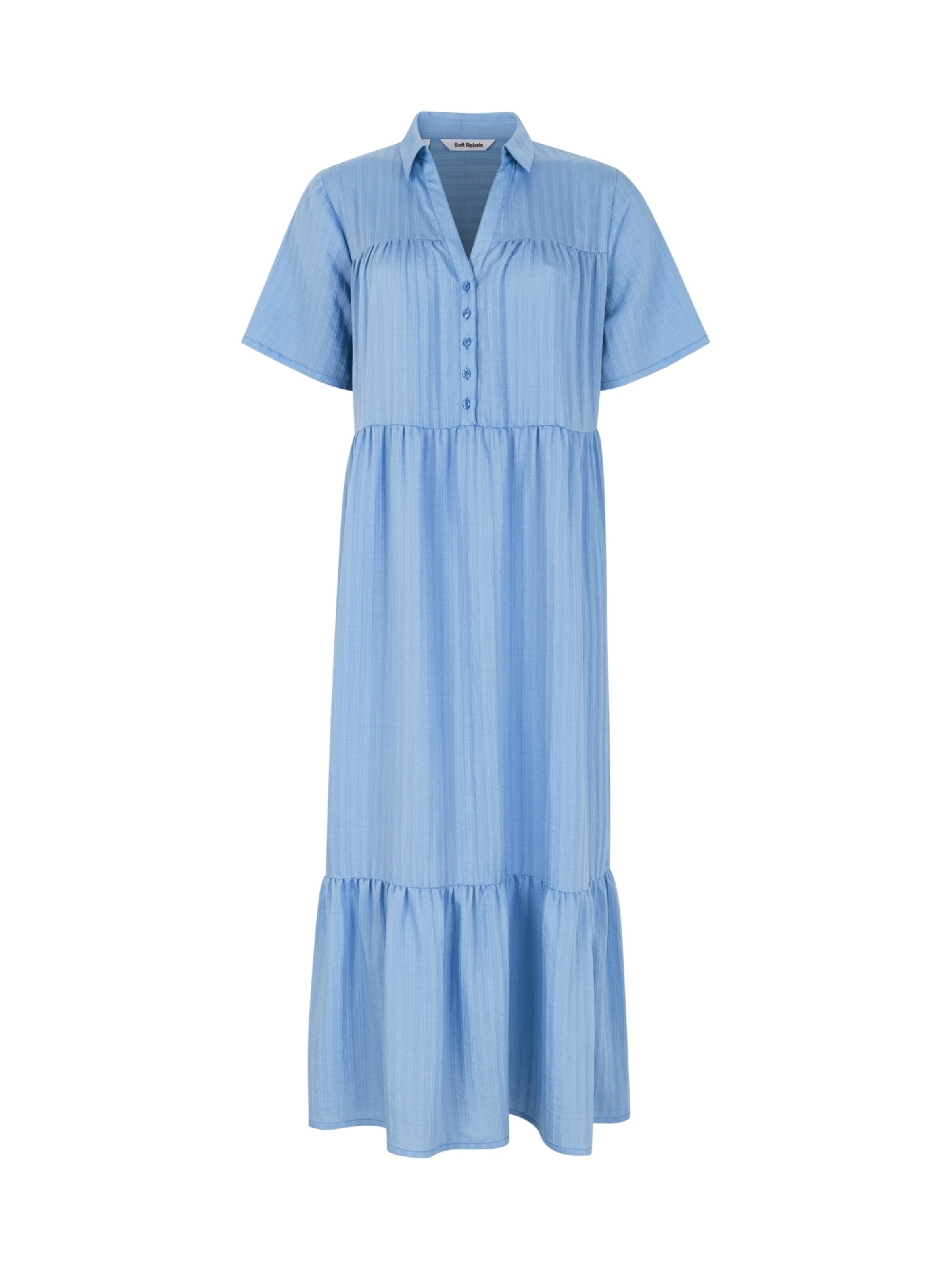 Soft Rebels Kjole 'Chloe' i blå: forside